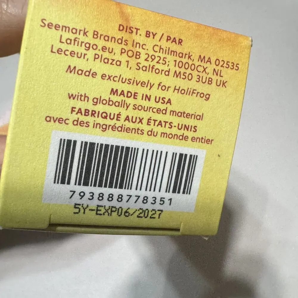 HOLIFROG Solar Daily Mineral Sunscreen/SPF 30/2floz Exp6/2027‎ NIB